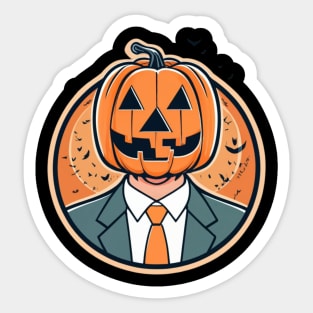 Dwight Pumpkin Sticker